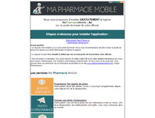 Tablet Screenshot of air.mapharmaciemobile.com